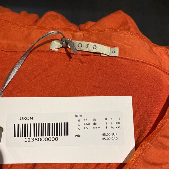 Burnt orange top - Picture 5 of 8